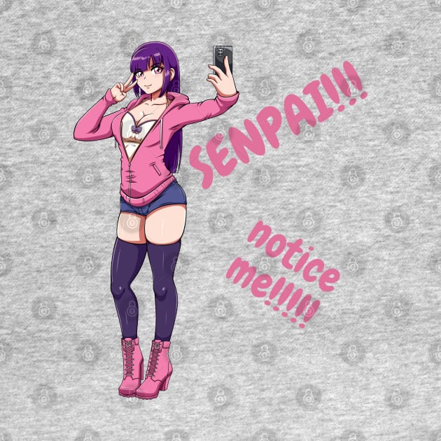 Notice Me Senpai by Weird Lines